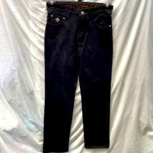 Louis Vuitton vintage black slacks ladies sz 29